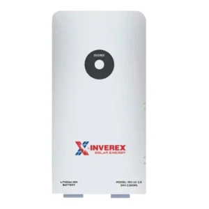 Inverex 25V 104AH IP65 Lithium Battery